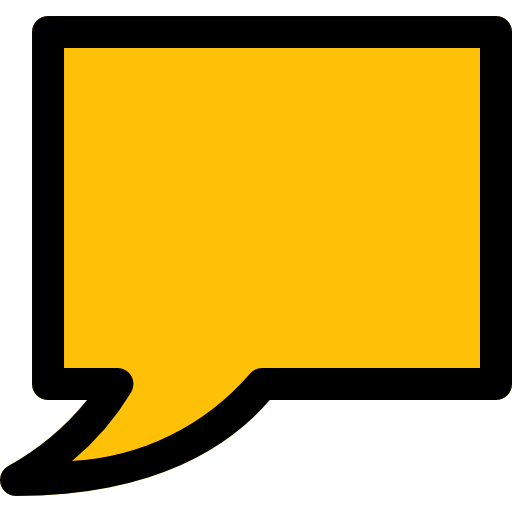 Speech bubble icon