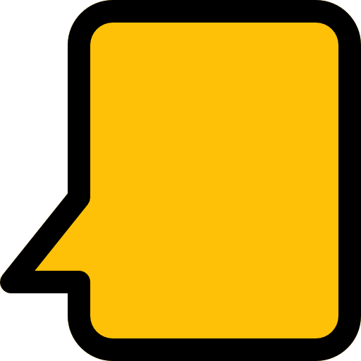 Speech bubble ícono