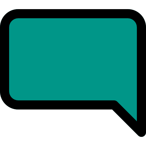 Speech bubble icon