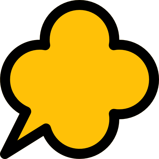 Speech bubble icon