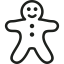 Gingerbread Man icon 64x64