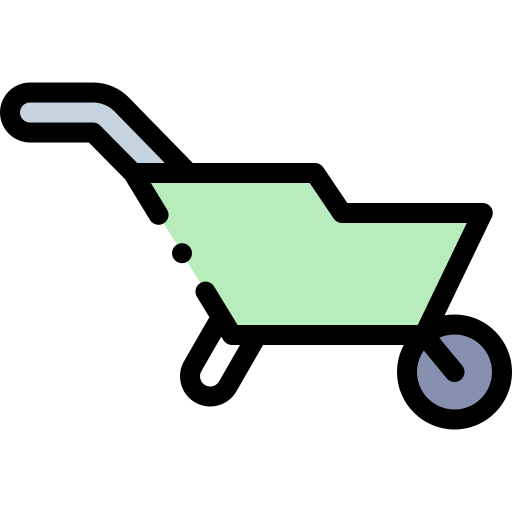 Wheelbarrow icon
