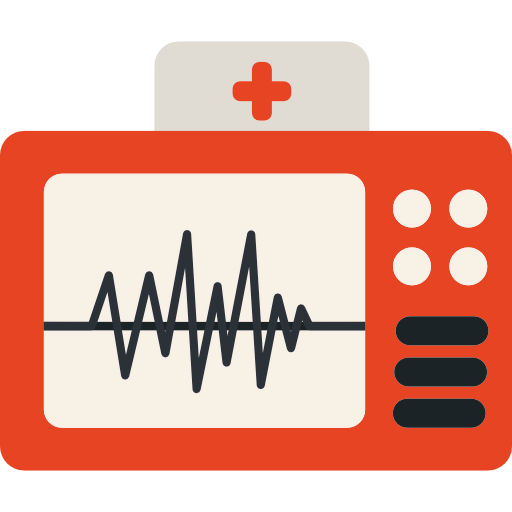 Electrocardiogram icon