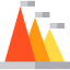 Pyramid chart іконка 64x64