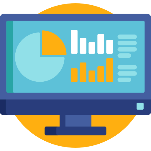Web analytics icône