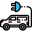 Hybrid car icon 64x64