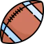 Rugby ball icon 64x64