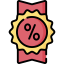 Discount badge icon 64x64