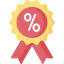 Discount badge 图标 64x64