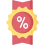 Discount badge icon 64x64