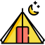 Camping tent icon 64x64