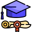 Graduate cap ícono 64x64