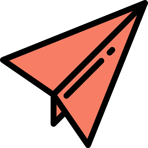 Paper plane icon