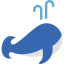 Whale ícone 64x64