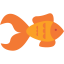 Золотая рыбка иконка 64x64