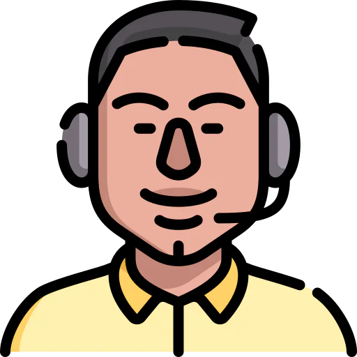 Call center agent icon