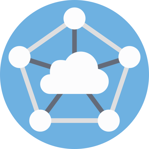 Cloud computing icon