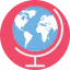 Earth globe biểu tượng 64x64