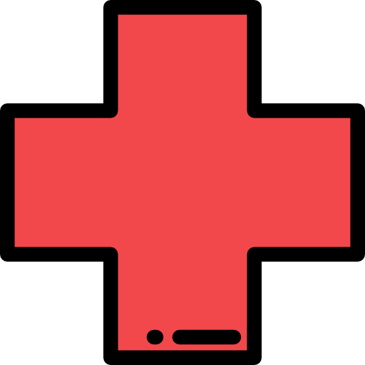 Red cross icon