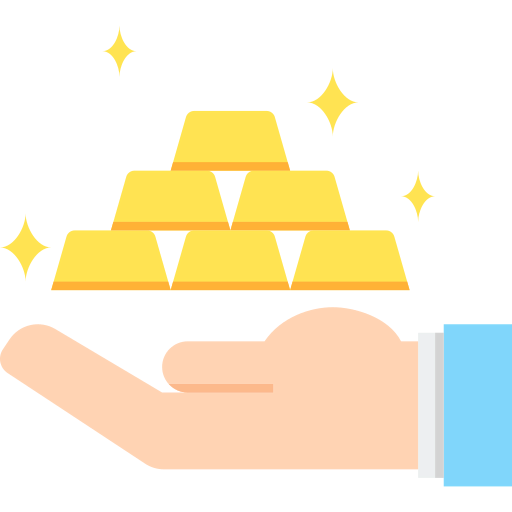 Gold ingot icon