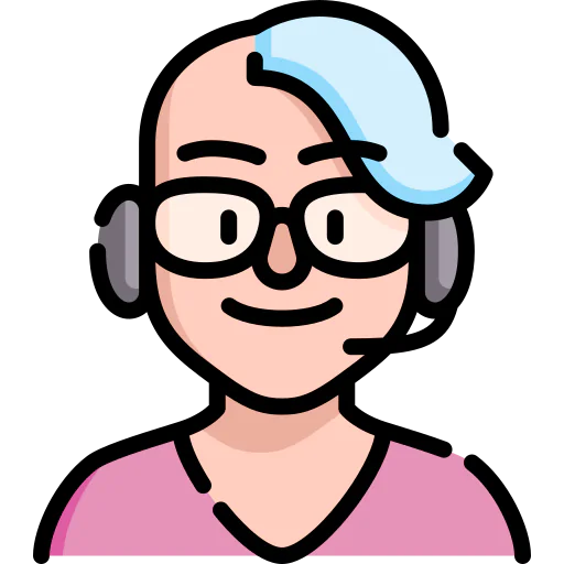 Call center agent icon