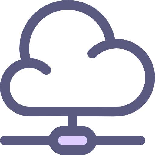 Cloud computing icon