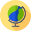 Earth globe icon 64x64