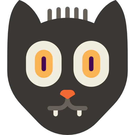 Black cat icon
