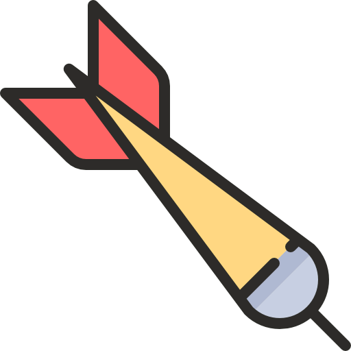 Dart board icon