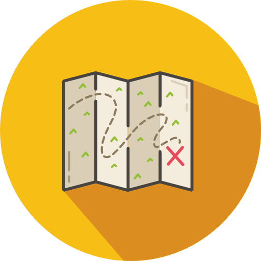 Road map 图标