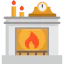Fireplace biểu tượng 64x64