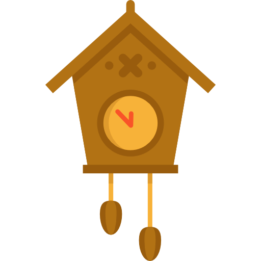 Cuckoo clock icon