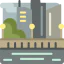 Городской пейзаж иконка 64x64