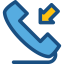 Incoming call icon 64x64