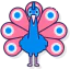 Peacock icône 64x64