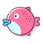 Puffer fish icône 64x64