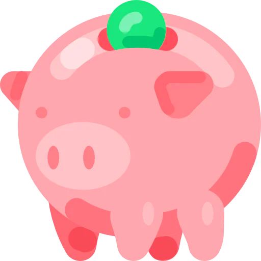 Piggy bank icon