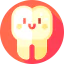 Healthy tooth icon 64x64