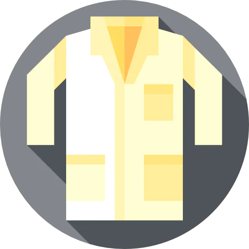 Lab coat icon