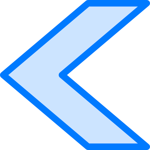 Left arrow ícone