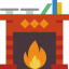 Fireplace icon 64x64