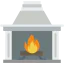Fireplace icon 64x64