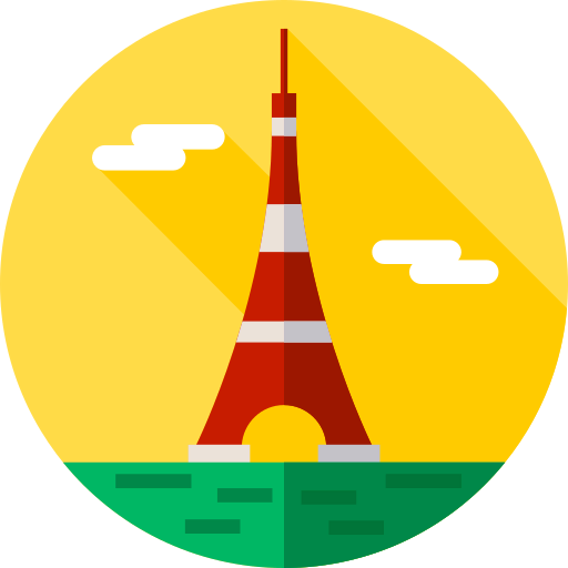 Tokyo tower icon