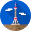 Oriental pearl tower icon 64x64