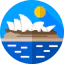 Sydney opera house icon 64x64