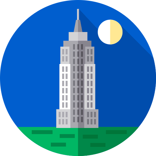 Empire state building icon