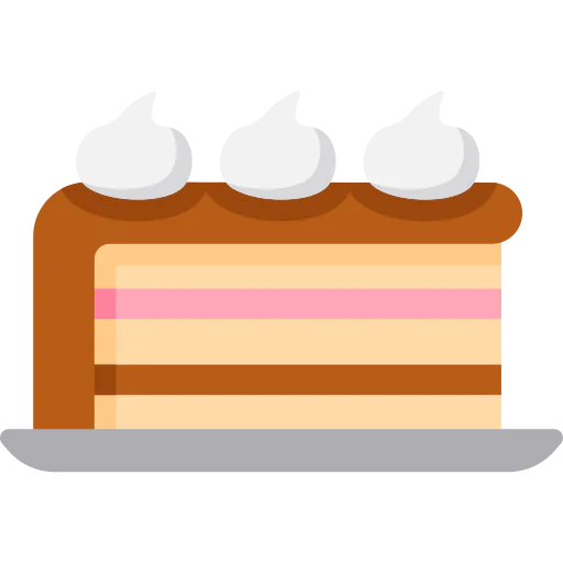 Cake slice icon