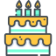 Birthday cake Symbol 64x64