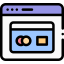 Credit card payment icon 64x64