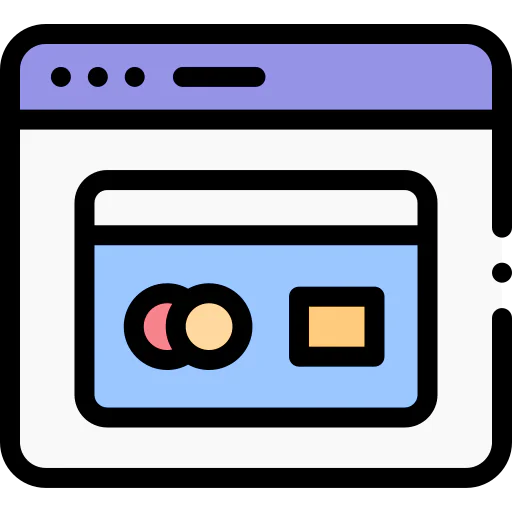 Credit card payment icon